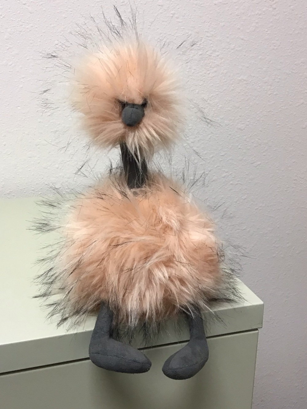 Jellycat London Odetta Just Peachy Pom Ostrich